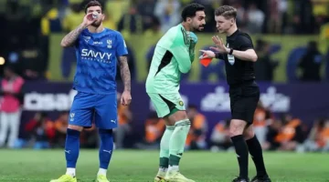 توقيف وتغريم نواف العقيدي بعد اشتباكه مع روبن نيفيز